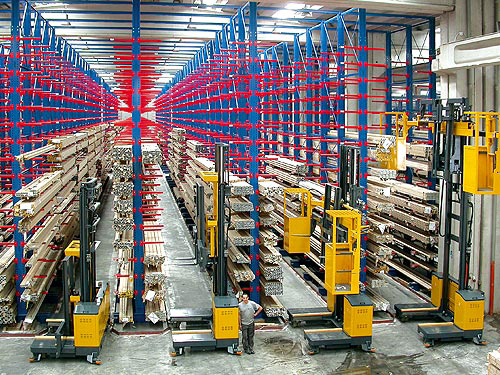 PK sidelift warehouse